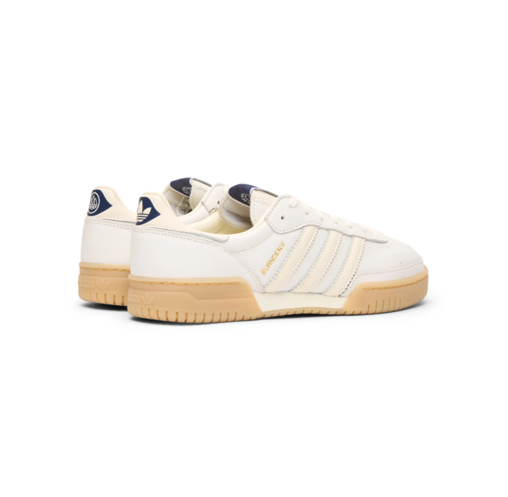 adidas Sneakers – Off-White & Cream with Gum Sole and Navy Details