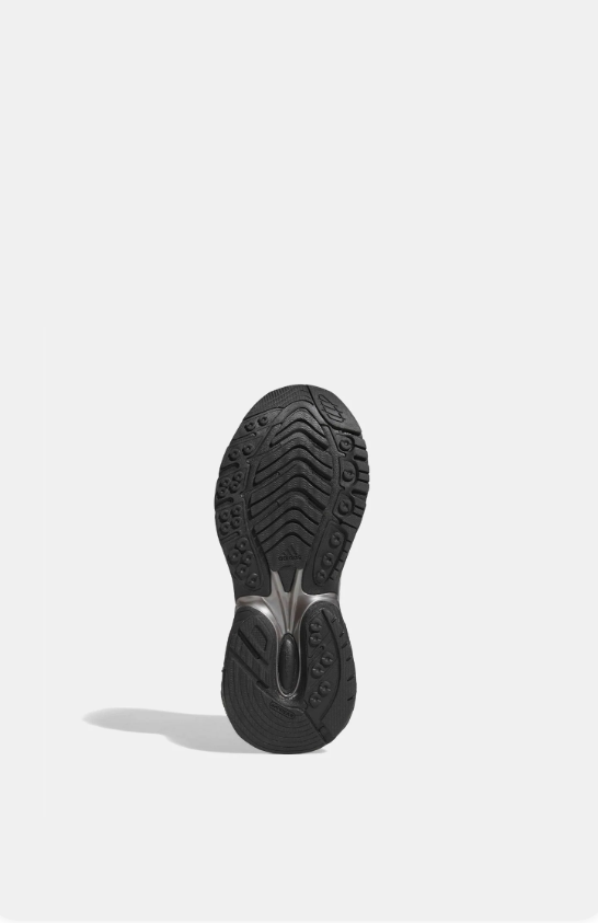 adidas Sneakers – Black & Silver-Tone with Chunky Sole