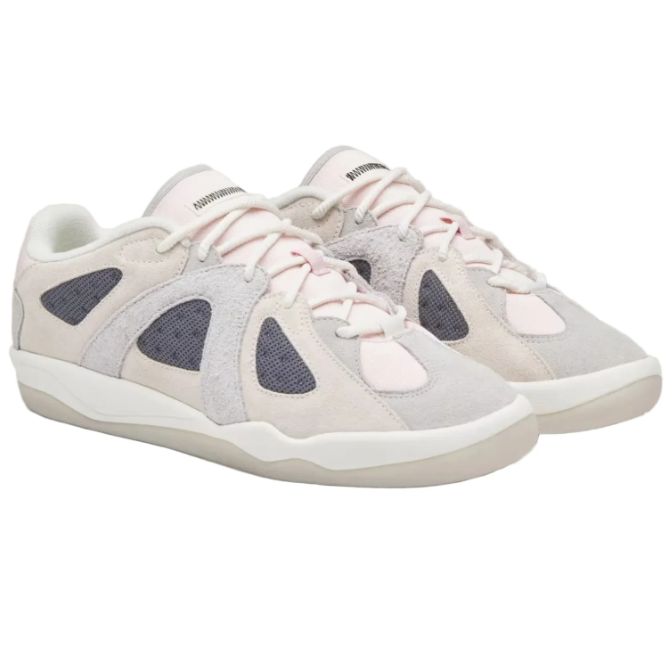 adidas Sneakers – Cream & Light Grey with Charcoal Mesh