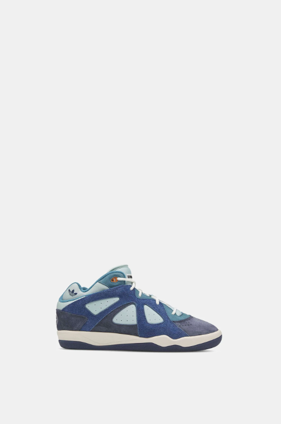 adidas Sneakers – Layered Blue & Aqua with Cream Sole