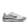 Nike Sneakers – White & Silver with Black Swoosh