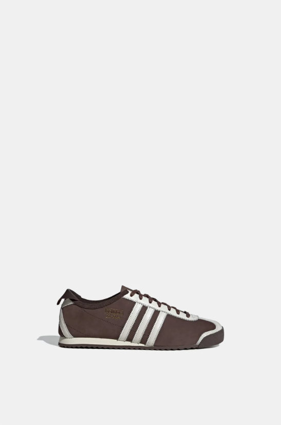 adidas Sneakers – Chocolate Brown & Cream Slim Profile