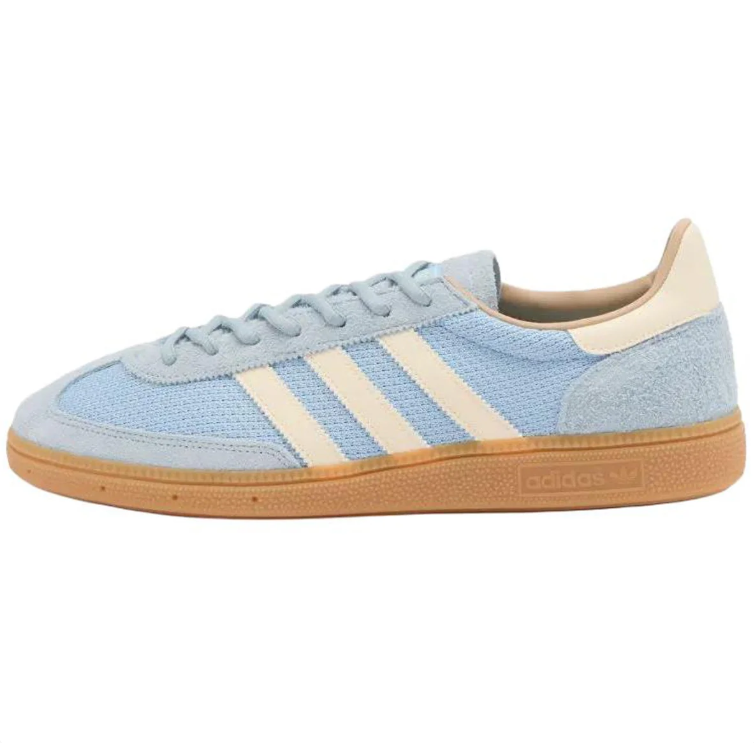 adidas Sneakers – Powder Blue & Cream with Gum Sole