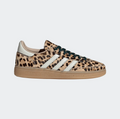 adidas Sneakers – Leopard Print with Green Laces & Gum Sole