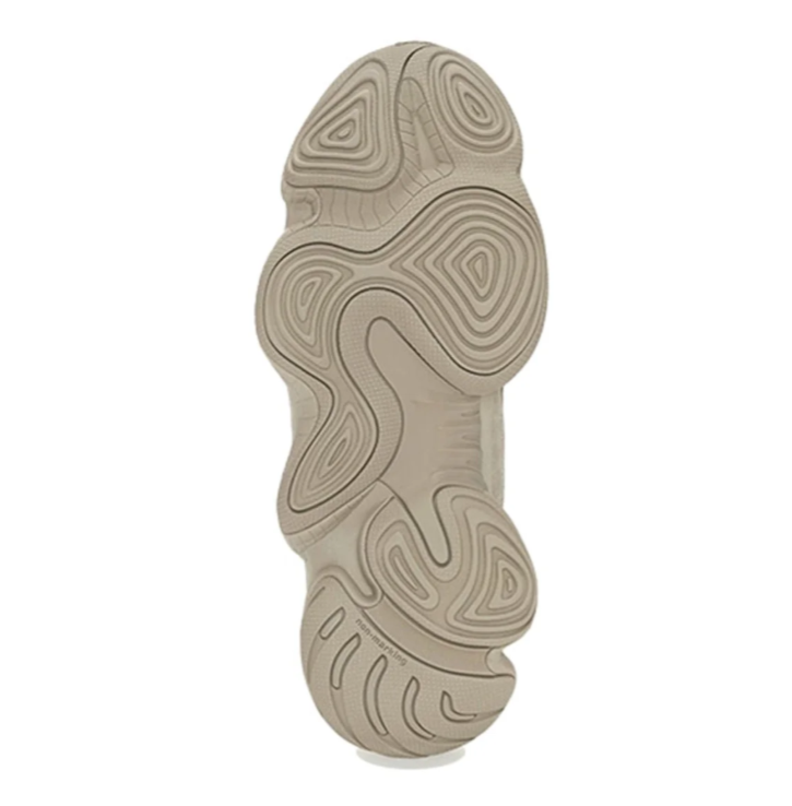 adidas Sneakers – Sand Beige Mesh with Sculpted Chunky Sole