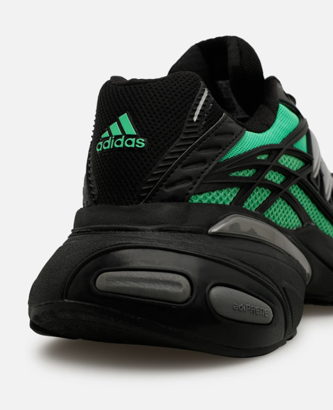 adidas Sneakers – Mint Green & Black with Silver Accents