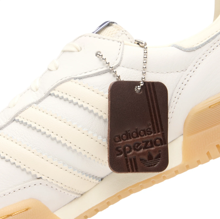 adidas Sneakers – Off-White & Cream with Gum Sole and Navy Details