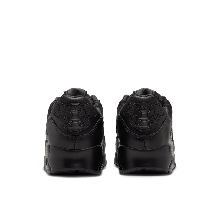 Nike Low-Top Sneakers – Black with Copper-Tone Swoosh