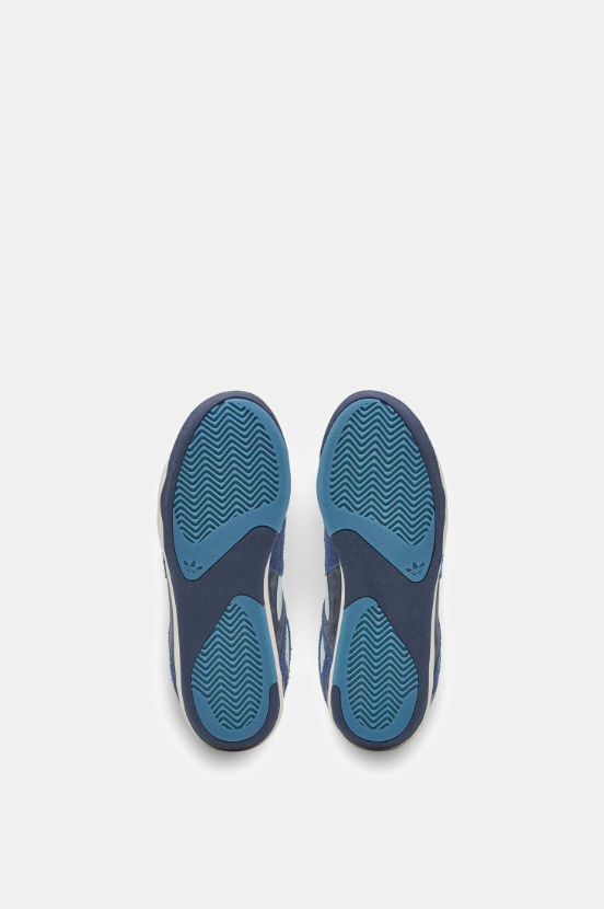 adidas Sneakers – Layered Blue & Aqua with Cream Sole
