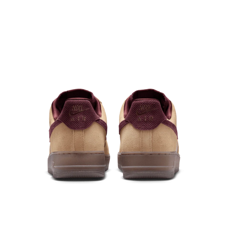 Nike Air Force 1 Low – Sand, Taupe & Burgundy