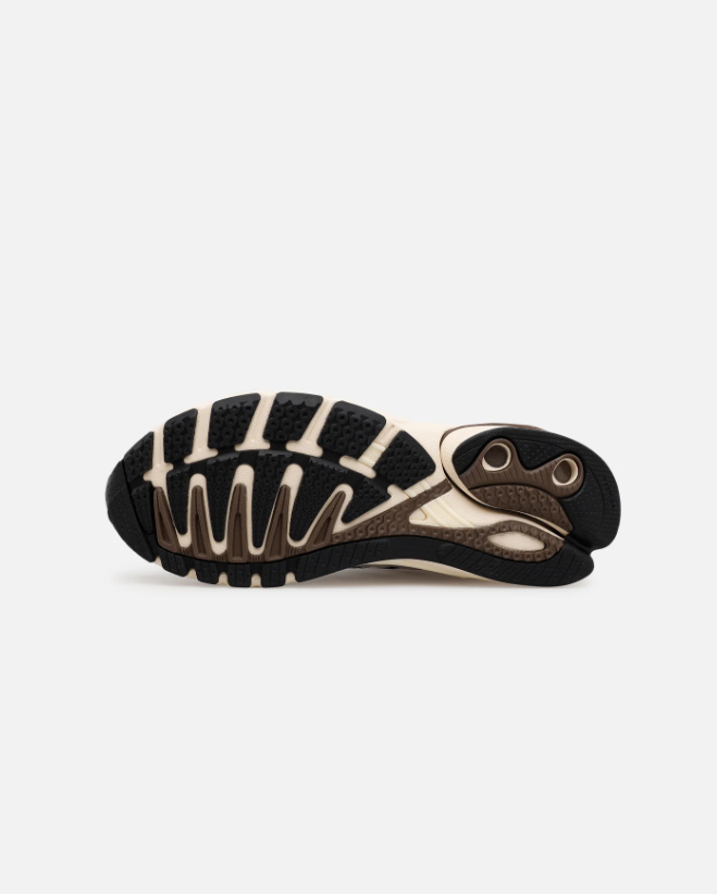 adidas Sneakers – Silver, Cream & Brown with Black Stripes