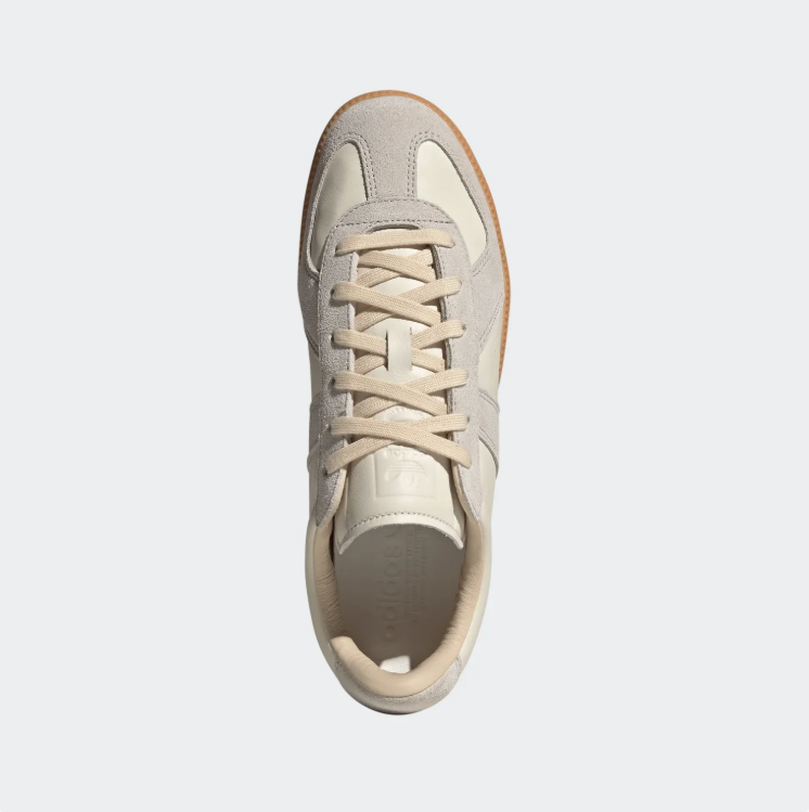 adidas Sneakers – Cream & Light Grey with Gum Sole