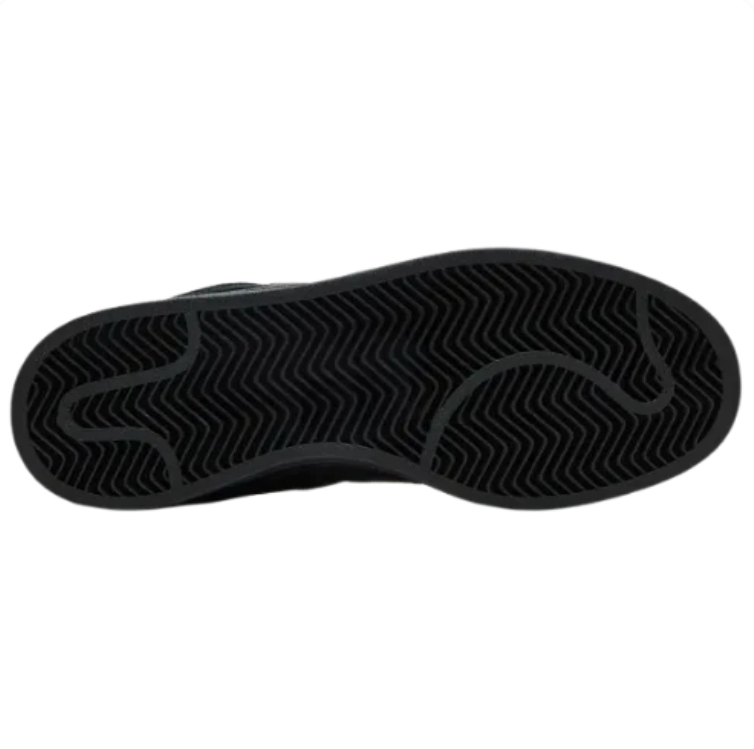 adidas Sneakers – All Black with Tonal Three Stripes