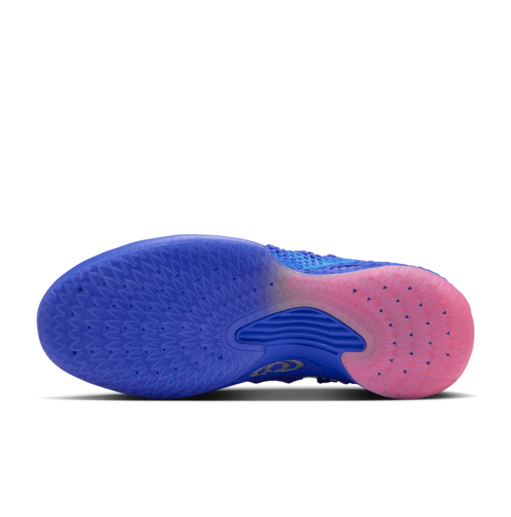 Nike Basketball Shoes – Blue & Purple with Pink Accents