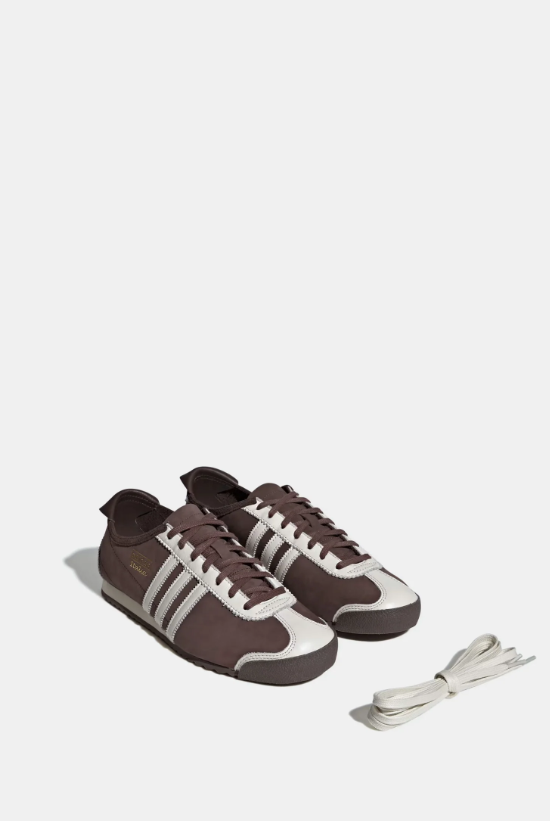 adidas Sneakers – Chocolate Brown & Cream Slim Profile
