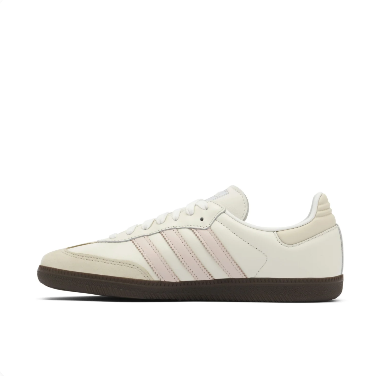adidas Sneakers – Cream & Blush Pink with Dark Brown Sole