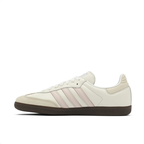 adidas Sneakers – Cream & Blush Pink with Dark Brown Sole