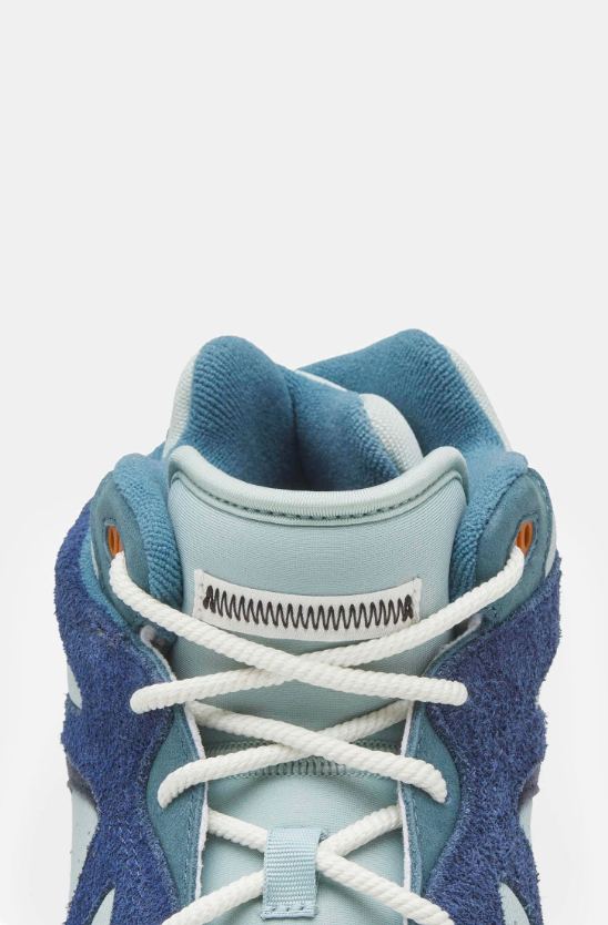 adidas Sneakers – Layered Blue & Aqua with Cream Sole