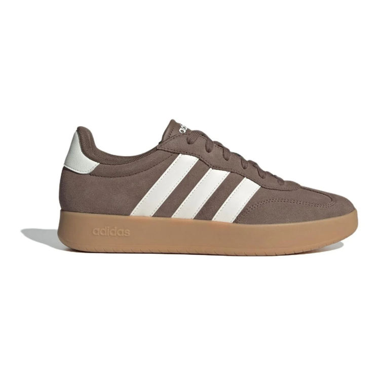 adidas Sneakers – Taupe Brown & Cream with Gum Sole