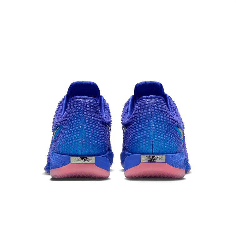 Nike Basketball Shoes – Blue & Purple with Pink Accents