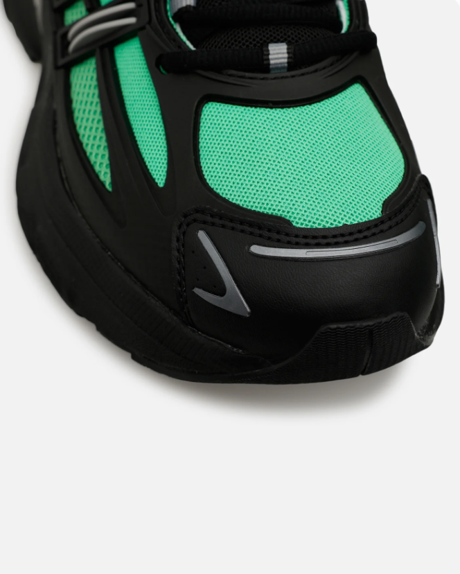 adidas Sneakers – Mint Green & Black with Silver Accents