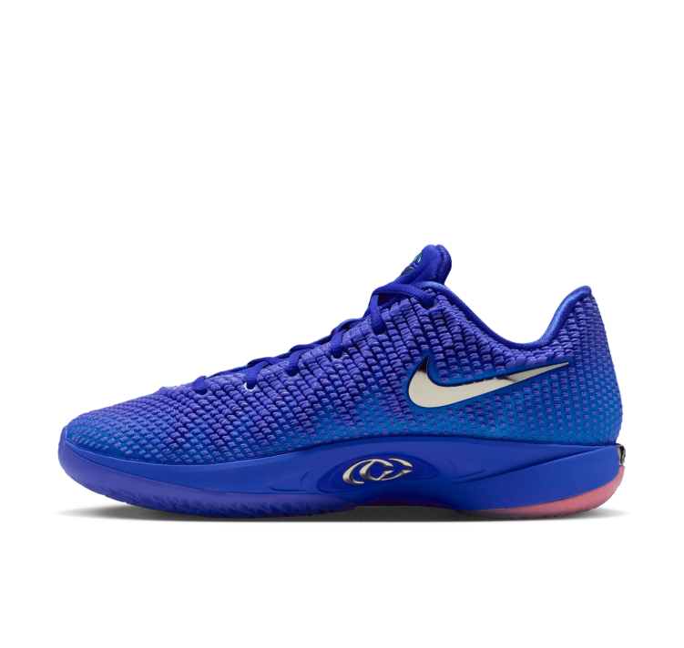 Nike Basketball Shoes – Blue & Purple with Pink Accents