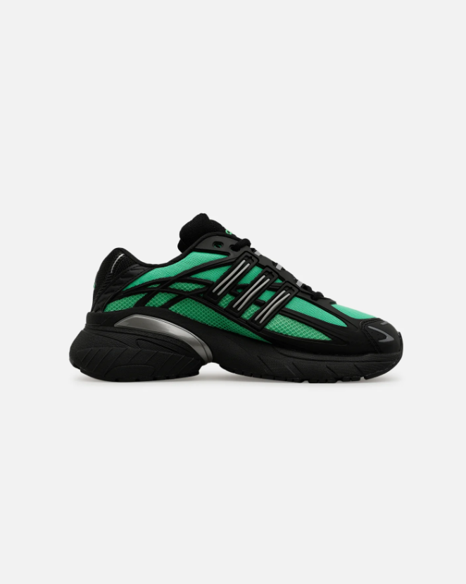 adidas Sneakers – Mint Green & Black with Silver Accents