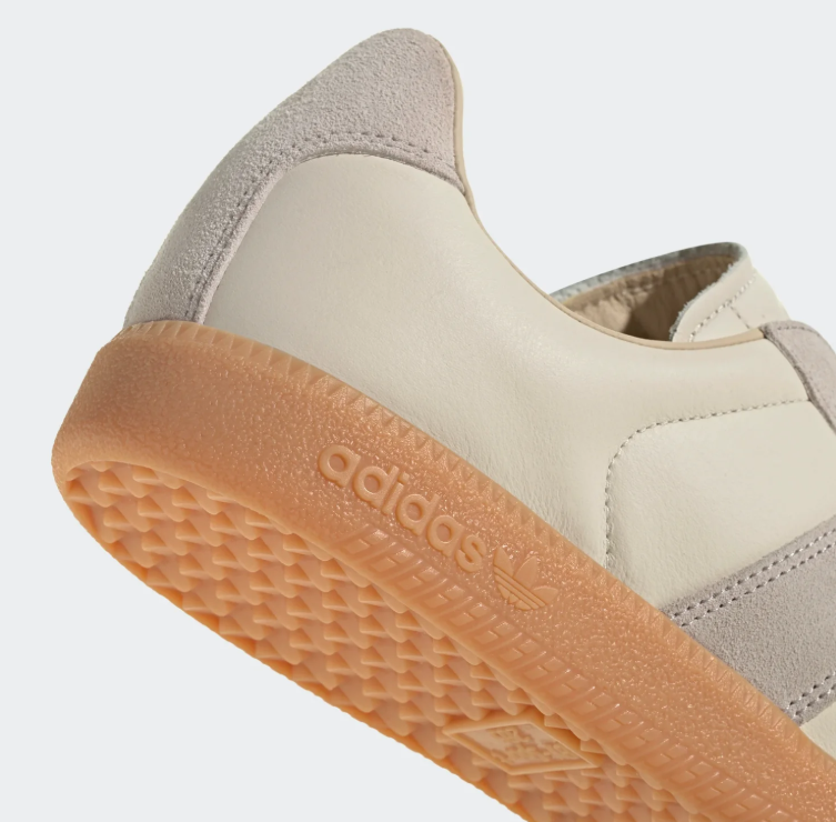 adidas Sneakers – Cream & Light Grey with Gum Sole