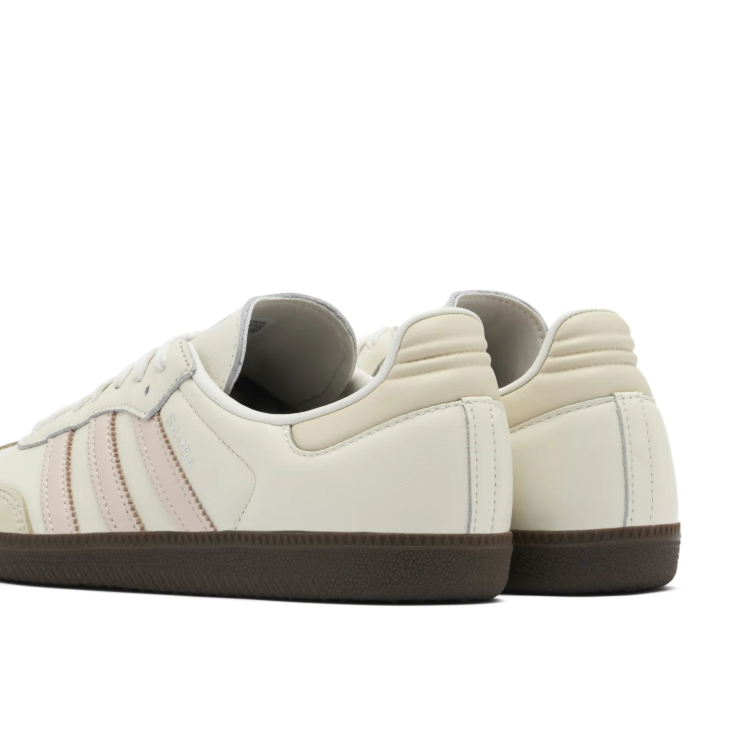 adidas Sneakers – Cream & Blush Pink with Dark Brown Sole