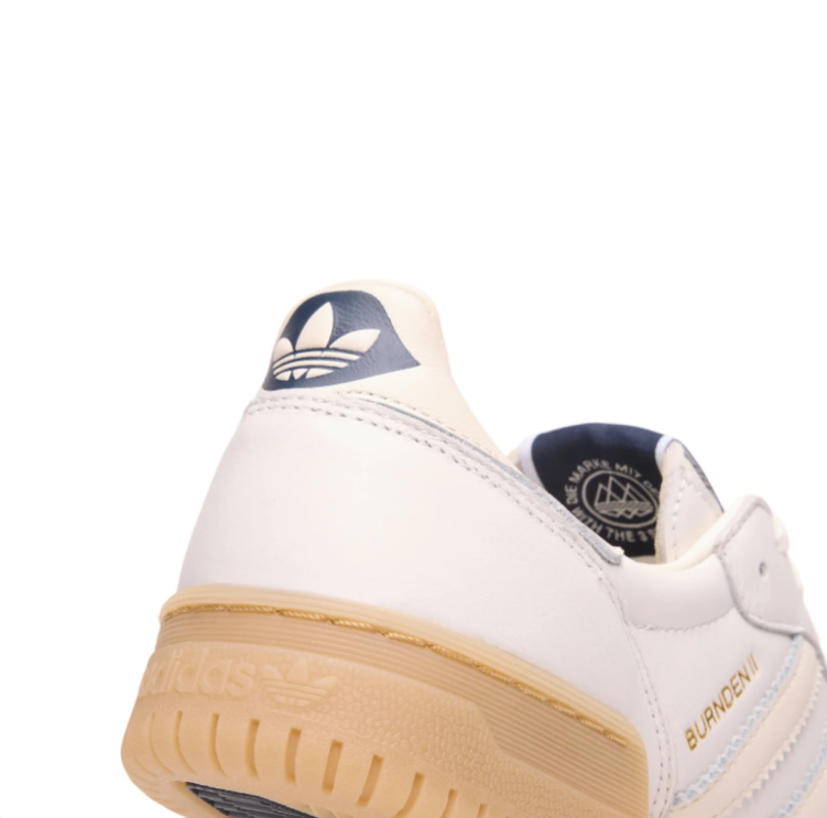 adidas Sneakers – Off-White & Cream with Gum Sole and Navy Details