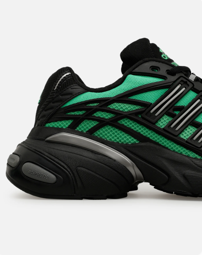 adidas Sneakers – Mint Green & Black with Silver Accents