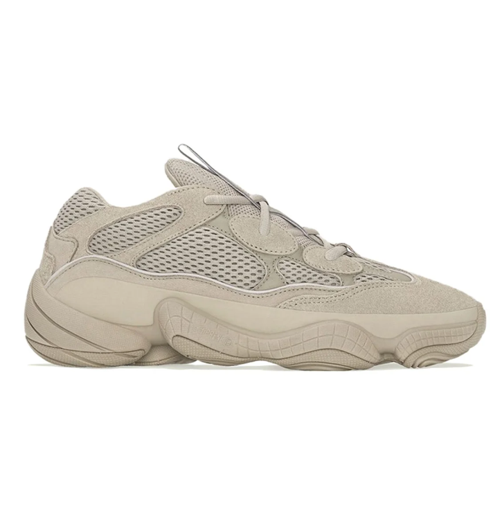 adidas Sneakers – Sand Beige Mesh with Sculpted Chunky Sole
