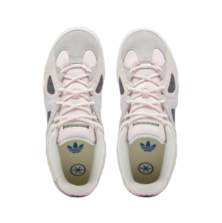adidas Sneakers – Cream & Light Grey with Charcoal Mesh