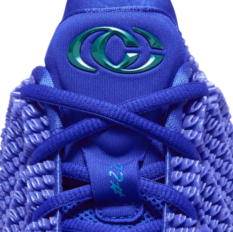 Nike Basketball Shoes – Blue & Purple with Pink Accents