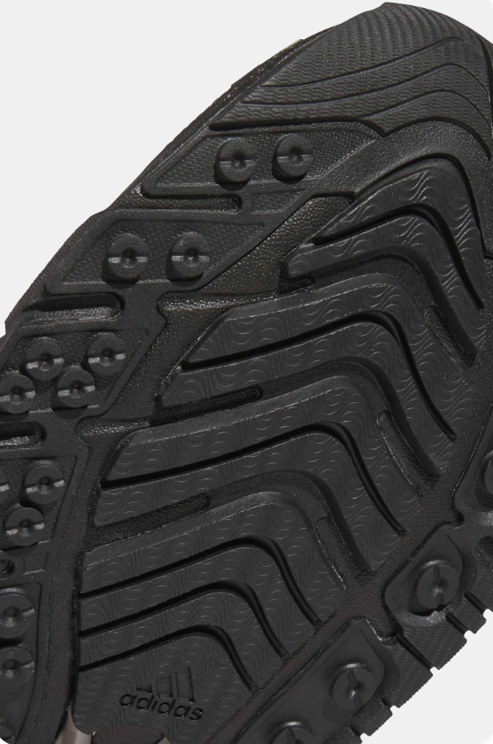 adidas Sneakers – Black & Silver-Tone with Chunky Sole