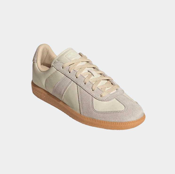 adidas Sneakers – Cream & Light Grey with Gum Sole