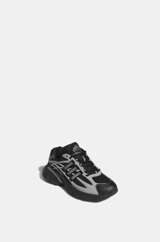 adidas Sneakers – Black & Silver-Tone with Chunky Sole