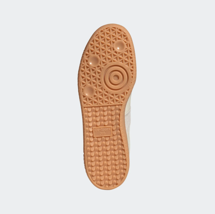 adidas Sneakers – Cream & Light Grey with Gum Sole
