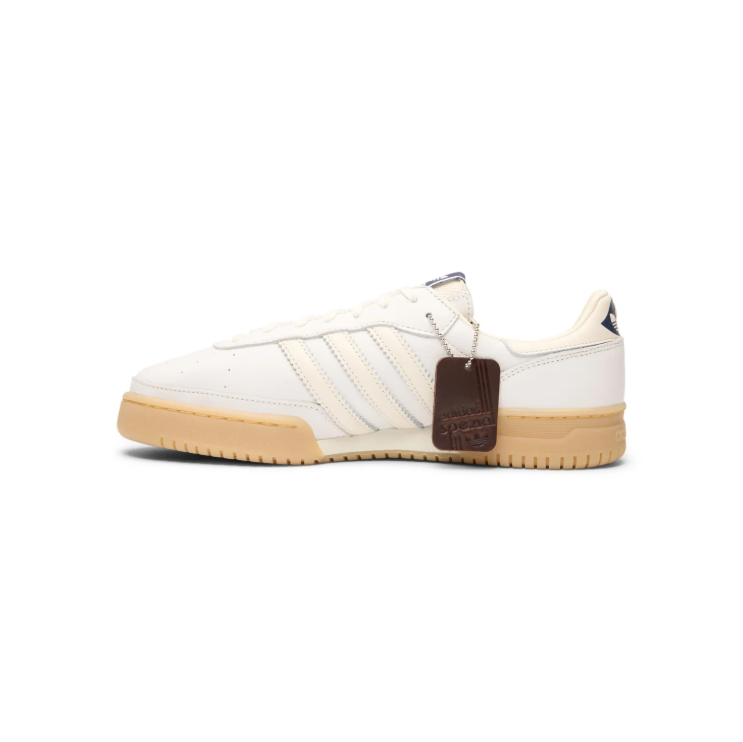 adidas Sneakers – Off-White & Cream with Gum Sole and Navy Details