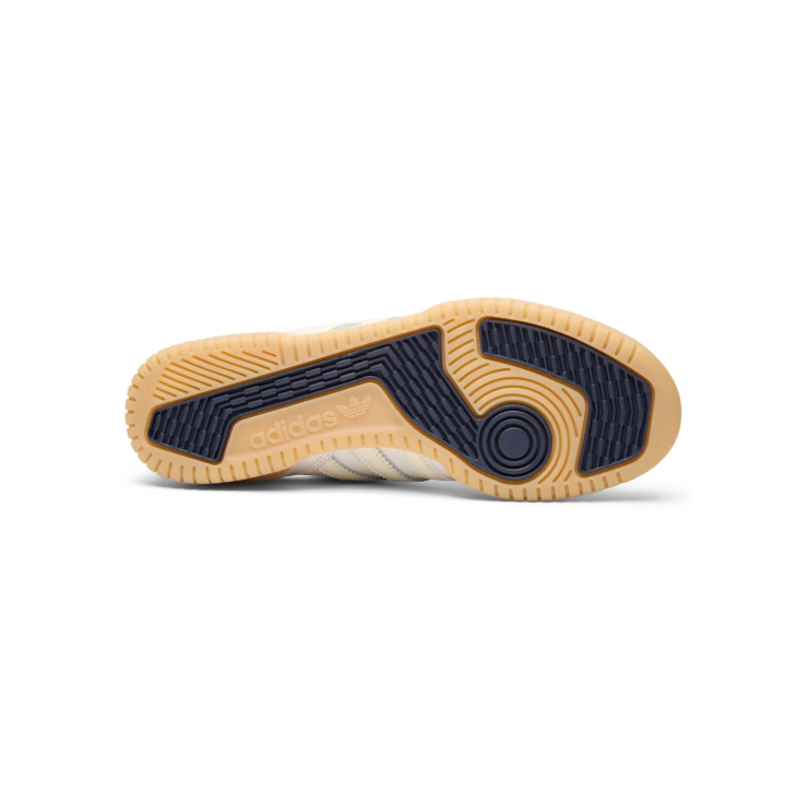 adidas Sneakers – Off-White & Cream with Gum Sole and Navy Details