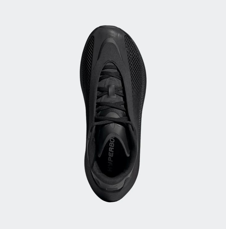 adidas Sneakers – All Black Grid Mesh with Sculpted Sole