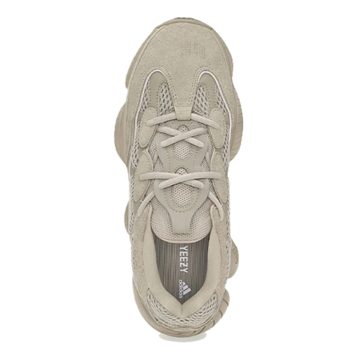 adidas Sneakers – Sand Beige Mesh with Sculpted Chunky Sole